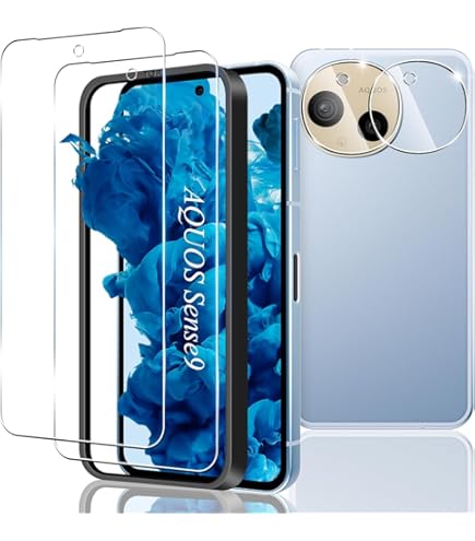 Amazon.co.jp: AQUOS sense9 フィルム + Sharp AQUOS sense9 SH-M29